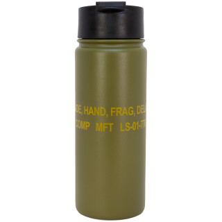 MFT M67 Frag Grenade Flip-Top Tumbler Bottle 16oz