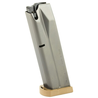 Beretta 92A3 17 Round Mag 9mm Sand Resistant Tan Base