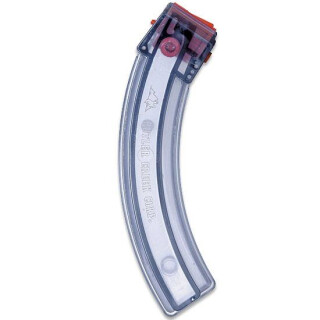 Butler Creek Hot Lips Magazine For Ruger 10/22 .22 LR 25 Rounds Plastic Clear Finish EXP2522AC