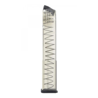 ETS SIG Sauer P320 Aftermarket 40 Round Magazine 9mm Luger Polymer Translucent Clear