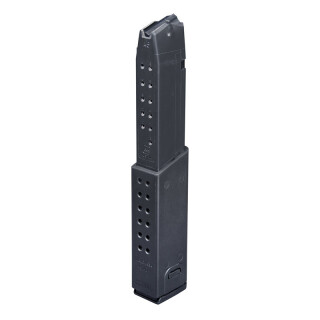 Kriss-USA Mag-Ex2 Magazine 10mm Auto Glock 20/Kriss Vector Extended Magazine 33 Rounds Capacity Polymer Matte Black