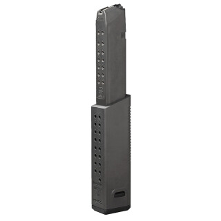 Kriss-USA Mag-Ex2 Magazine 9mm Luger Glock 17/Kriss Vector Extended Magazine 40 Rounds Capacity Polymer Matte Black
