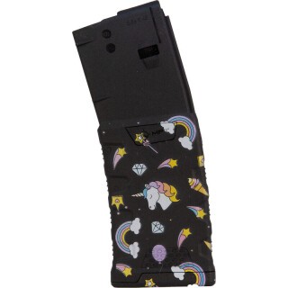 Mission First Tactical Extreme Duty AR-15 Magazine 5.56/.223 Rainbows and Unicorns