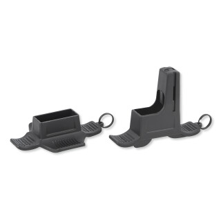 Butler Creek X12-LULA & T12-LULA Universal Pistol Magazine Loaders .22 LR Wide Body Magazines With Side Button Polymer Black XT83B