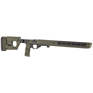 Magpul Pro 700L Fixed Stock for Remington 700 Long Action Ambidextrous AICS Pattern Magazines OD Green