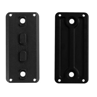Magpul M-LOK Dovetail Adapter 2 Slot Compatible with RRS/ARCA Interface Anodized Aluminum Matte Black