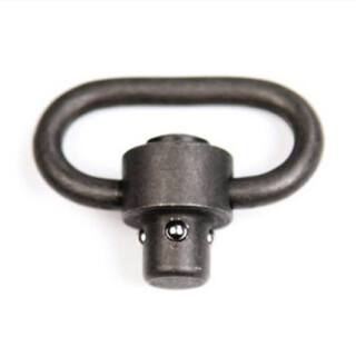 Magpul Quick Detach Push Button Sling Swivel 1-1/4" Sling Loop Steel Manganese/Phosphate Finish Matte Black MAG540