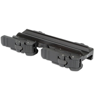 Midwest Industries Quick Detach Trijicon ACOG/VCOG Scope Mount Aluminum Matte Black