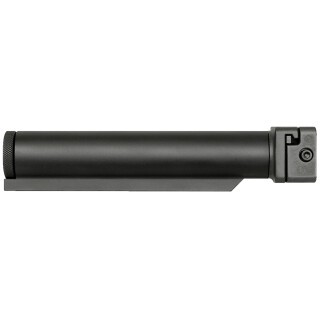 Midwest Industries Side Folder with Midwest Industries Stock Tube 1913 Picatinny Rail Compatible Hard Coat Anodized Aluminum Matte Black