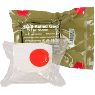 North American Rescue S-Rolled Gauze 4.1 Yards Cotton 30-0003