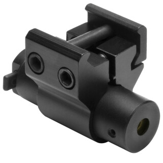 NcSTAR Compact Red Laser with Weaver Mount AG13 Batteries x2 Aluminum Anodized Black