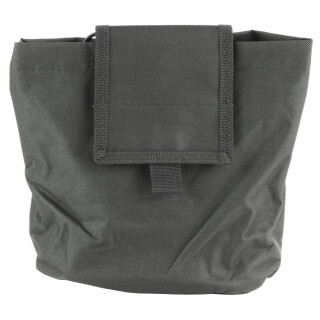 NcSTAR Folding Dump Pouch 7.5"x8.5"x3.5" PVC Fabric Black