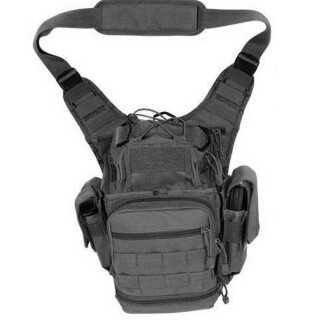 NcSTAR First Responders Bag 12.5"x8.5"x7.25" Nylon Black