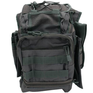 Vism First Responders Utility Bag 12.5"x8.5"x7.25" Nylon Urban Gray CVFRB2918U
