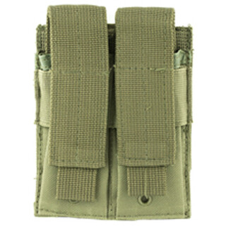 NcStar Double Pistol Magazine Pouch Nylon Green