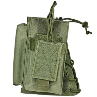 NcSTAR Stock Riser with Magazine Pouch Fixed Stocks Most AR and AK style Magazines Nylon Green