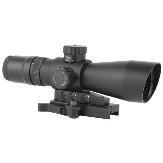 NcSTAR Mark III Tactical GEN II 3-9X42mm Tactical Riflescope Illuminated Mil Dot Reticle 0.5 MOA per Click Fixed Parallax Black