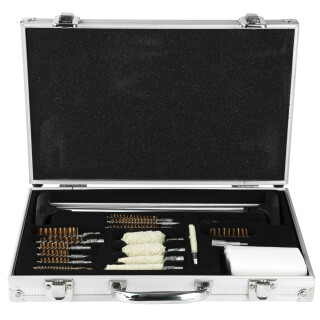 NcStar Universal Cleaning Kit with Aluminum Case for Pistol/Rifle/Shotgun