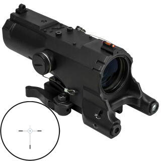NcSTAR ECO MOD2 4x34mm Scope with Green Laser and LED Light