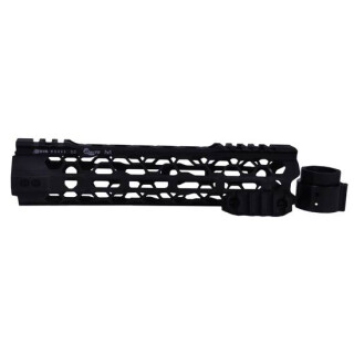 ODIN Works AR-15 9.5" M-LOK O2 Lite Free Float Forend Black