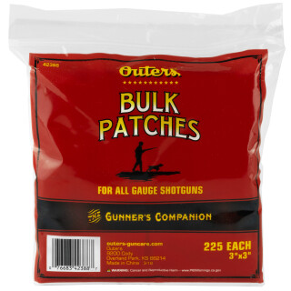 Outers Cleaning Patches Shotgun Bulk-Pack 225 Count
