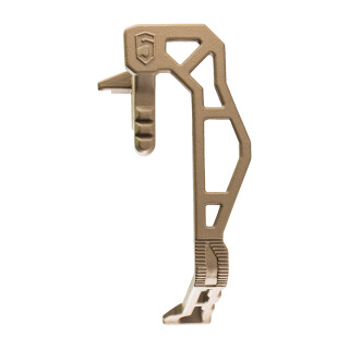 Phase 5 AR-15 Extended Bolt Release V3 Steel FDE