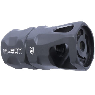 Phase 5 littleBOY Hex Break .223 Rem/5.56 NATO AR-15 Muzzle Brake with Crush Washer 1/2x28 TPI Steel littleBOY-556