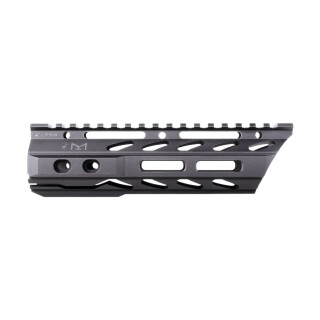 Phase 5 AR-15 Lo-Pro Slope Nose 7.5" Free Float Rail M-LOK Compatible 6061-T6 Aluminum Hard Coat Anodized Matte Black Finish