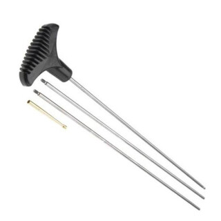 Hoppe's 3 Piece Rifle Cleaning Rod .17 Caliber 33" Steel 5x40 Thread