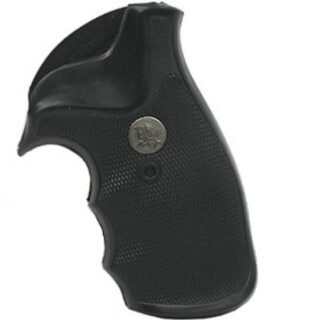Pachmayr Decelerator Grips S&W N Frame Revolvers Round Butt Finger Groove Rubber Black 05148