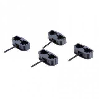 ProMag AR-15 And Mini-14 Clamps For Metal Magazines 4 Pack Polymer Black PM016B