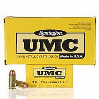 Ammo .45 ACP Remington UMC Metal Case 230 Grain 835 fps 500 Rounds