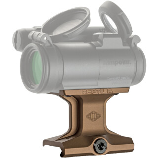 Reptilia DOT Mount For Aimpoint Micro T2 Foot Print Lower 1.93" Height Aluminum Flat Dark Earth