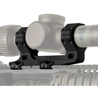 Reptilia AUS Mount 34mm Diameter Scope Mount 1.54" Center Height Aluminum Anodized Black
