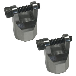 Samson Swivel Stud QD Adapter Stainless 2-Pack