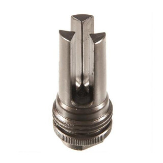 SilencerCo ASR 3 Prong Flash Hider Suppressor Mount 5.56 NATO Steel Black AC141