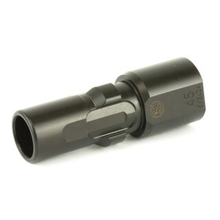SilencerCo 3-Lug Muzzle Device .45 ACP Threaded 5/8x24 Steel Black