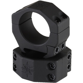 Seekins Precision 30mm Medium High Scope Rings Matte Black 0010620010