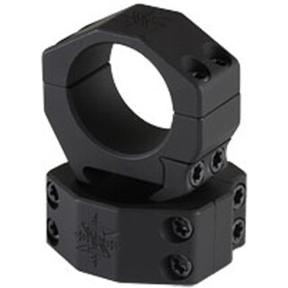 Seekins Precision 30mm Scope Rings X-High Height 4 Screw Aluminum Black