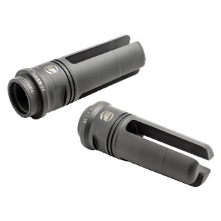 SureFire SOCOM 3 Prong Flash Hider/Suppressor Adapter 7.62mm/.308 Win Threaded 5/8"x24 Heat Treated Stainless Steel Ionbond DLC Coating Matte Black SF3P-762-5/8-24