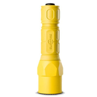 Surefire G2X LED Pro Light 320 Lumen Dual Output 2x CR123A Batteries Tail Cap Switch Nitrolon Polymer Yellow G2XBYL