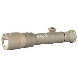 SureFire M640DFT-PRO Dual Fuel Turbo Scout Light 100k Candela Tan