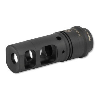 SureFire SOCOM Muzzle Brake/Suppressor Adapter 7.62mm/.308 Win Caliber Threaded 5/8"x24 Heat Treated Stainless Steel Ionbond DLC Coating Matte Black SFMB-762-5/8-24