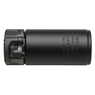 Surefire Warden Blast Diffuser Fits Surefire SOCOM Series Muzzle Devices Fast-Attach System Stainless Steel Body Cerakote Finish Matte Black