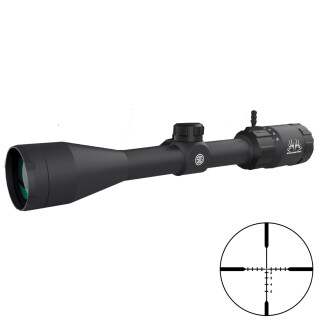 SIG Sauer Buckmaster 3-12x 44mm Riflescope with BDC Reticle 1" Tube Diameter MOA Adjustment Black