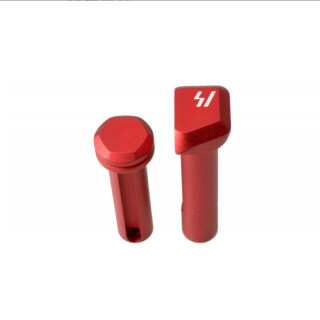 Strike Industries Ultra Light Pivot and take Down Pins Aircraft Aluminum Red