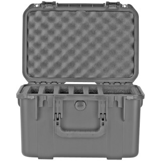 SKB iSeries 1610-10B Five Handgun Case Polymer Black