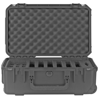 SKB iSeries 2011-7B Six Handgun Case Polymer Black