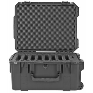 SKB iSeries 2015-10 Eight Handgun Case Polymer Black