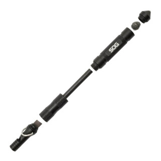 SOG Flint 4-in-1 Survival Tool Aluminum Black